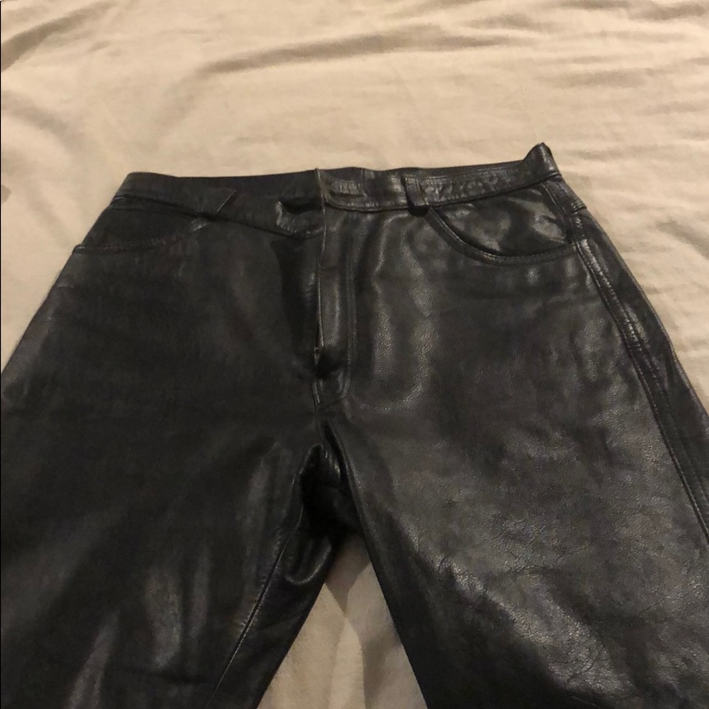 Leather pants